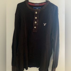 Vintage shirt with distressed edges